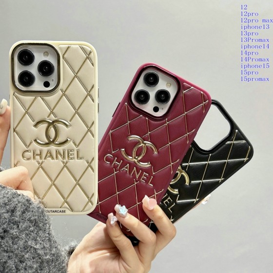 Trendy Branded Phone Cases for iPhone 16/15/14/13/12/11 Pro Max/Plus - Shockproof Phone Covers